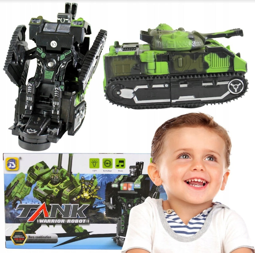 Žaislinis transformatorius Warrior Robot