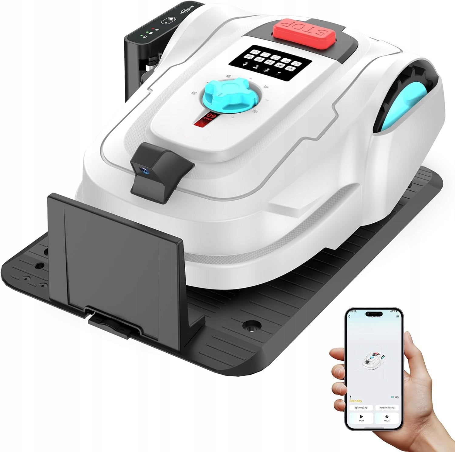 Robot Lawn Mower 3D Visual Obstacle Avoidance, Without Limitation Cable