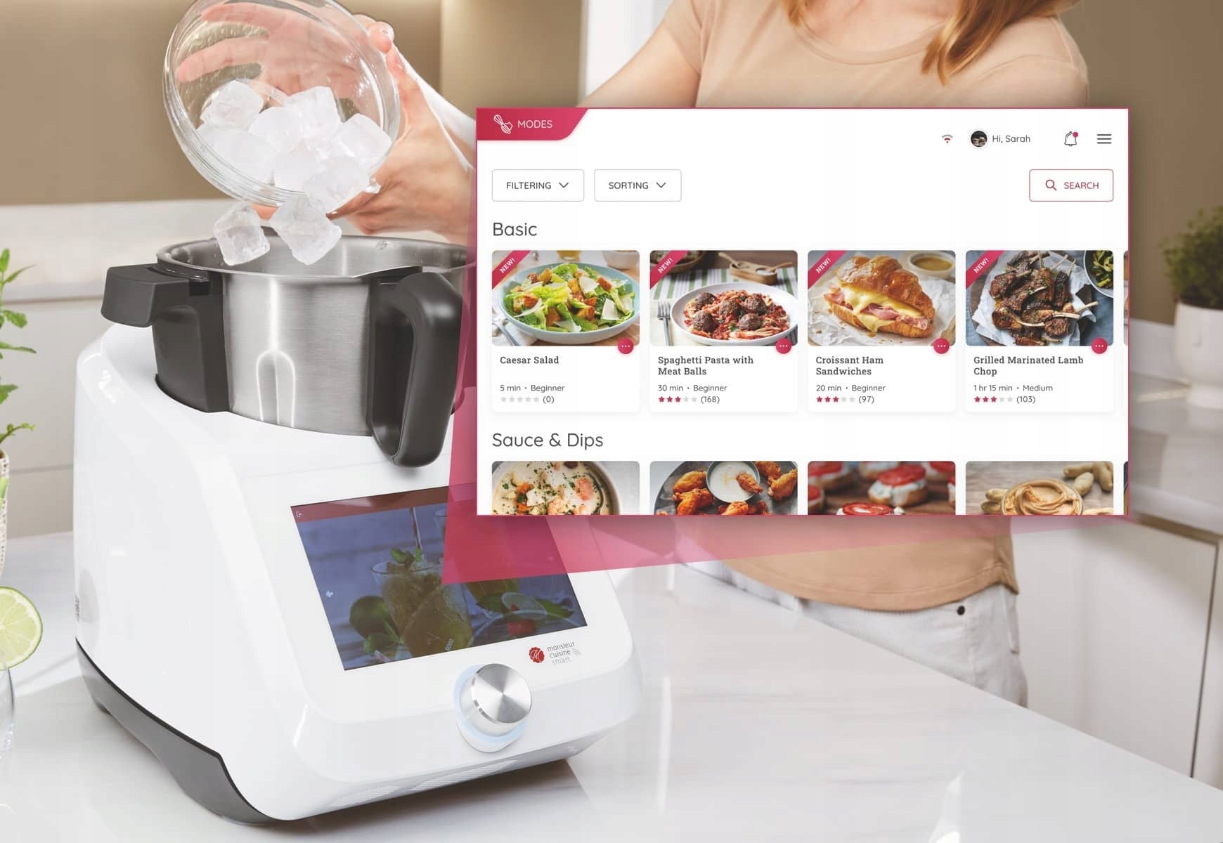 Robot Lidlomix Monsieur Cuisine white Smart 1200W Brand SilverCrest