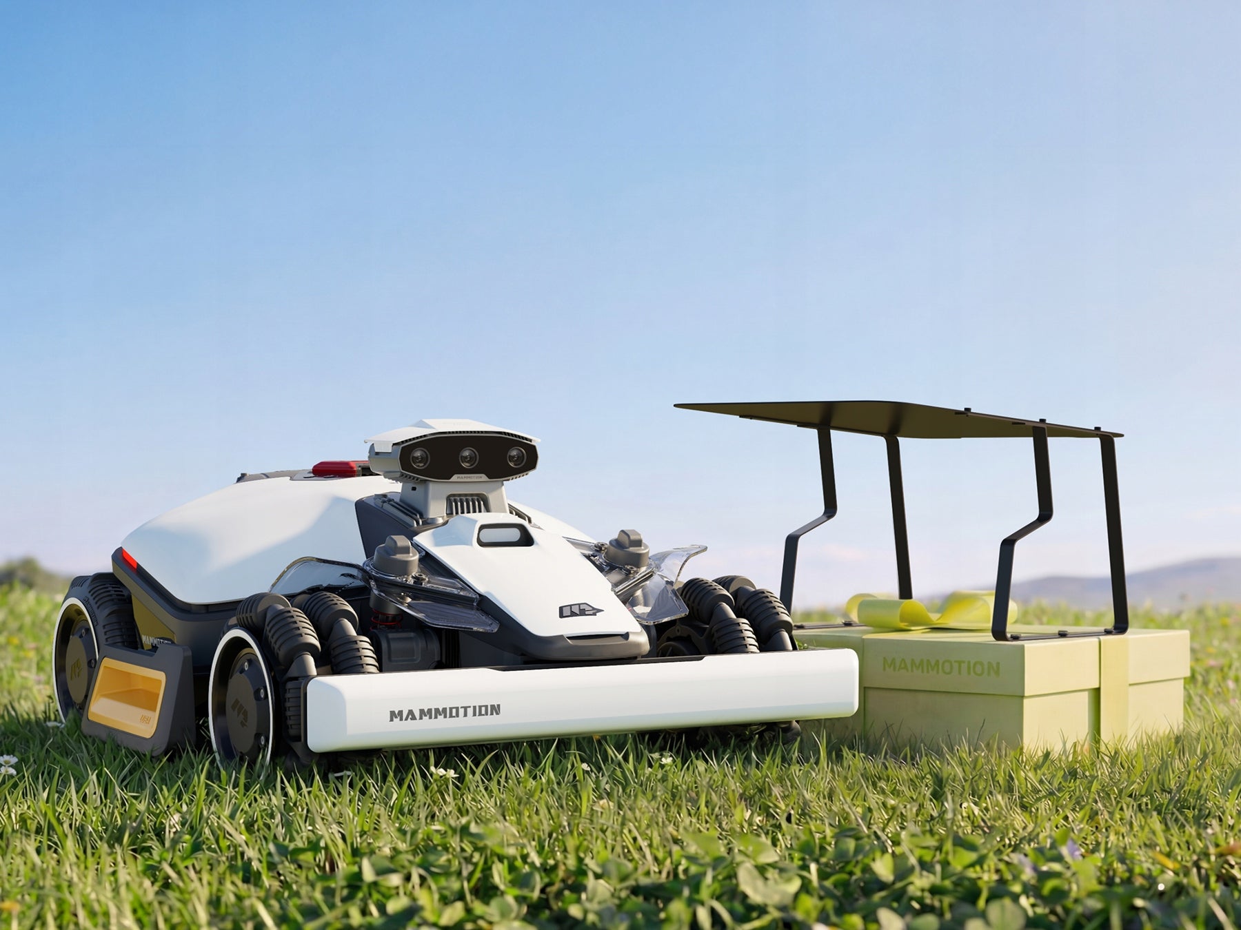 Robot Mower Mammotion LUBA mini 2 AWD 1000 Lawn mower Without cable Packaging status original