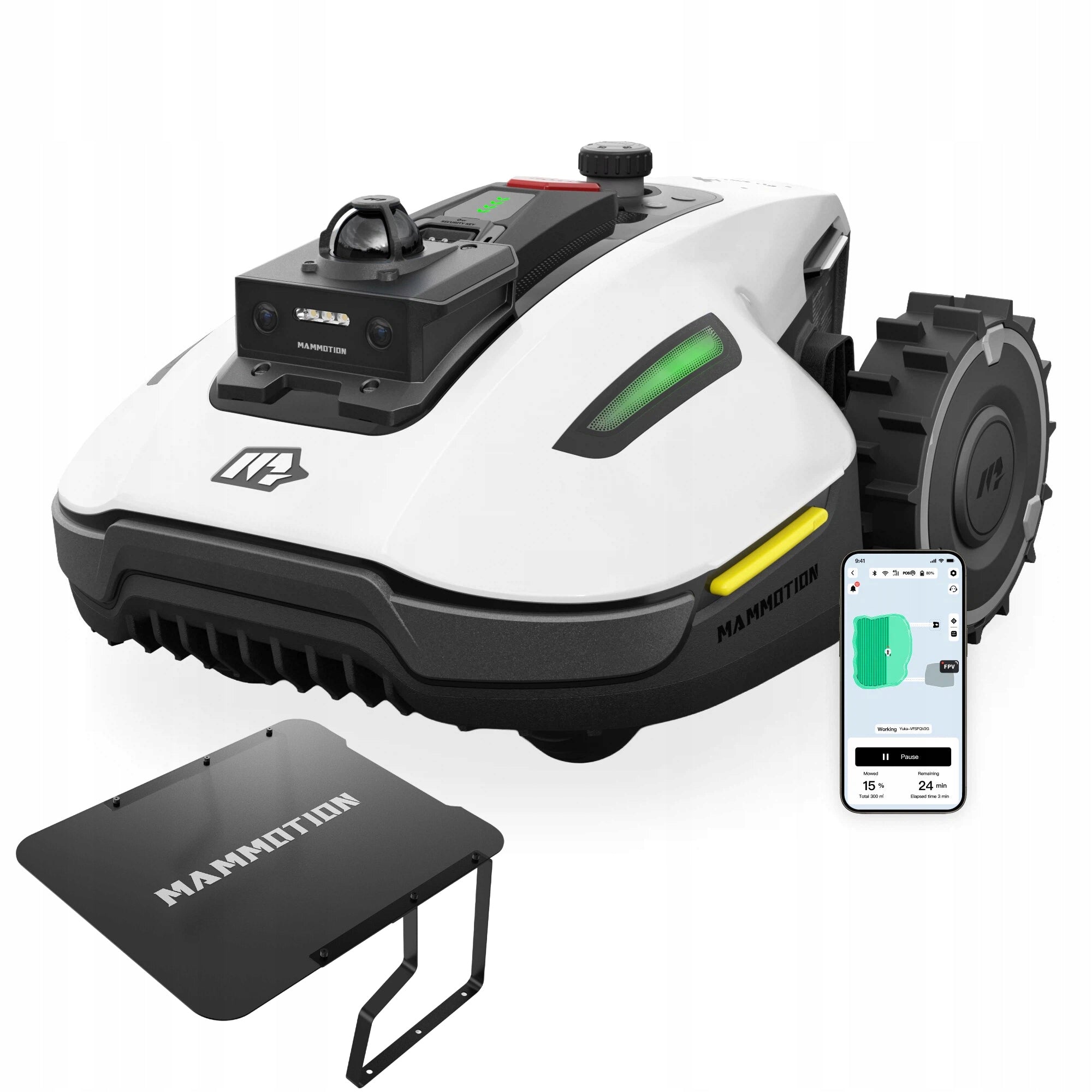 Robot Mower Mammotion YUKA mini 2 1000 Lawn mower Without cable 360° LiDAR
