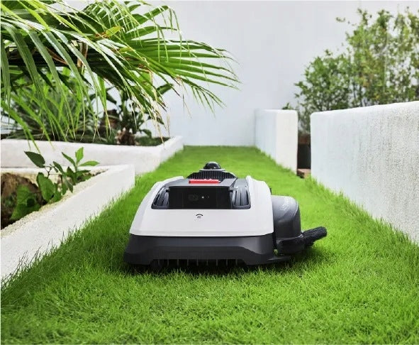 Robot Mowing Lawn Mower Automatic ECOVACS Without Cable + TRIMMER 1200 m2 Mowing performance 1200 m²