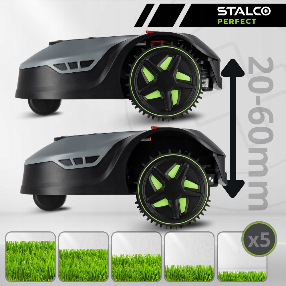 Robot Mowing RMP950 STALCO PERFECT S052398702 SALE Average working time 180 min