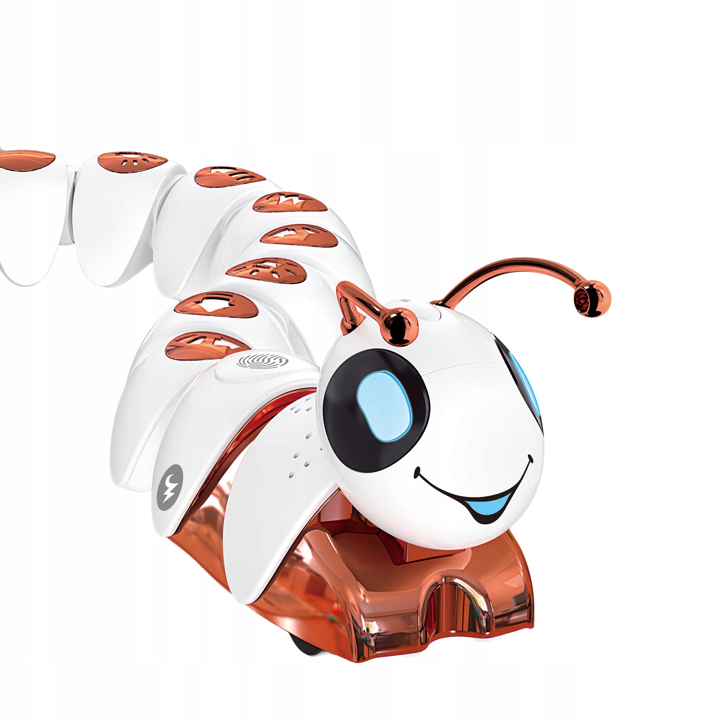 Robot Remote Controlled Caterpillar Interchangeable Elements Toy Light Sound Packaging status original
