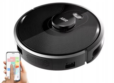 Robot Vacuum Cleaner ABIR X8 6500pa UV lamp HEPA 500W Lidar + SLAM [Certificate]