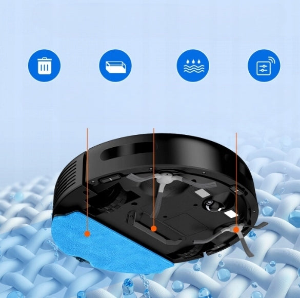 Robot Vacuum Cleaner Liectroux N7S-U 6000Pa - Black [Certificate] Manufacturer code N7S-U
