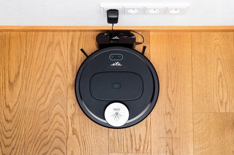 Robot Vacuum Cleaner Smart Mop Wi-Fi Eta Raggio Sensors anti-collision