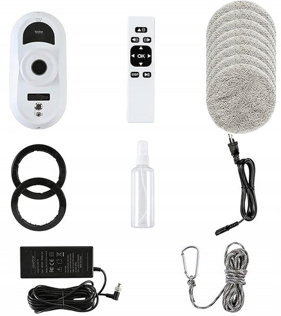 Robot Window Cleaner Magnetic Remote Control Electric Vacuum Cleaner Packaging status original