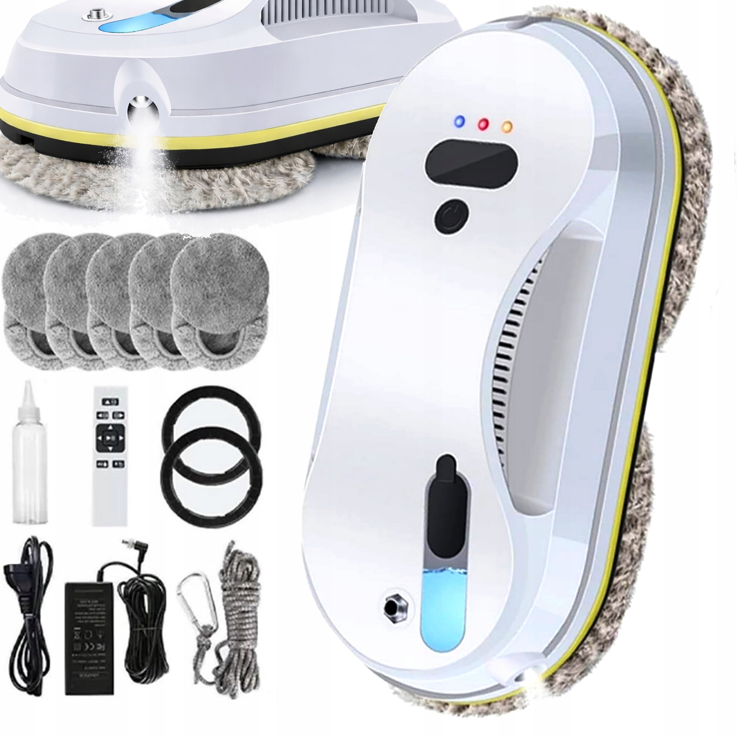 Robot Window Washer Tiles Vending Machine Cleaning Remote Control 10 Microfiber