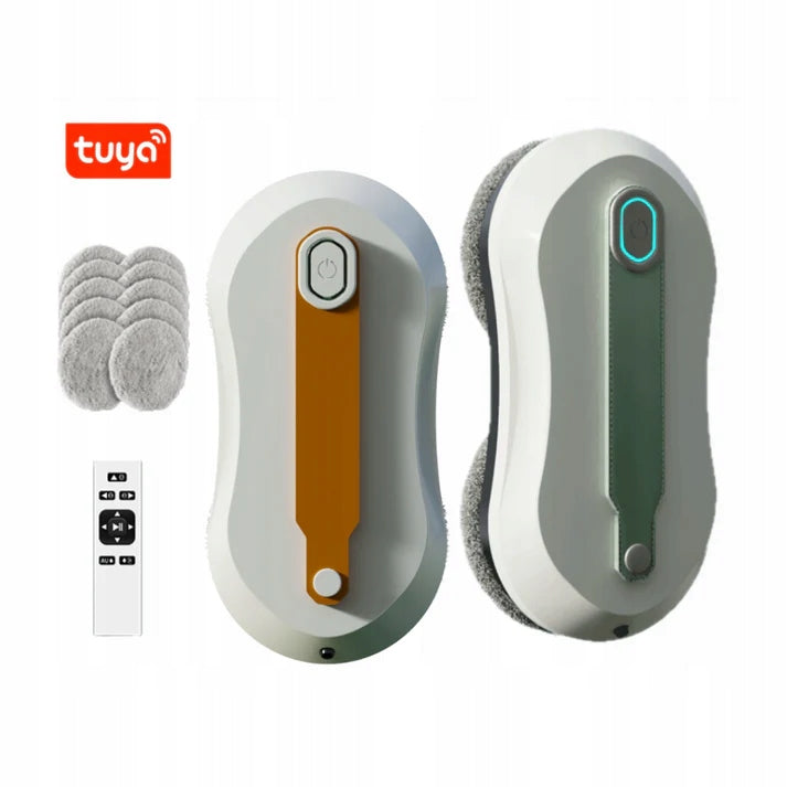 Robot for washing windows, windows, automatic washer, double WI-FI washer