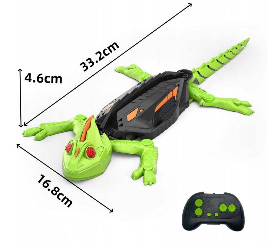 Robot gecko RC climbing walls LED rechargeable gift for kids Manufacturer code 4048889760918