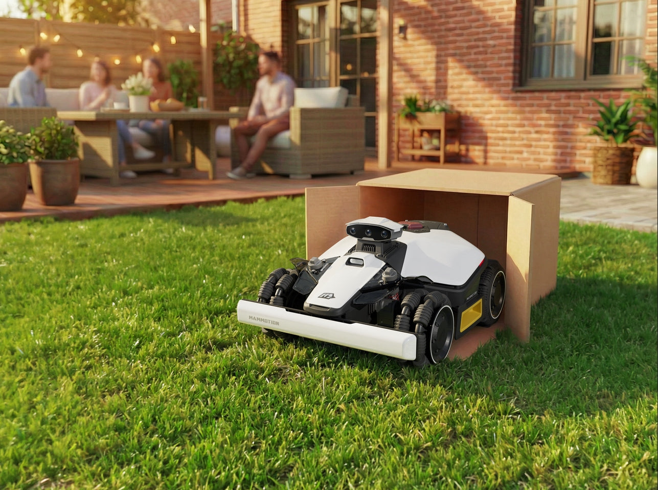 Robot koszący Mammotion LUBA mini 2 AWD 1000 kosiarka bez kabla NRTK GPS Szerokość koszenia 20 cm