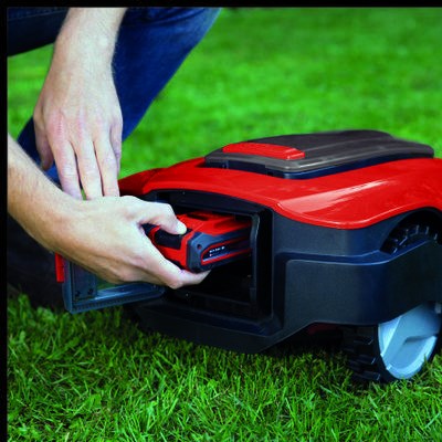 Robot koszący samojezdnyFREELEXO 1200m LCD BT EINHELL Szerokość koszenia 18 cm