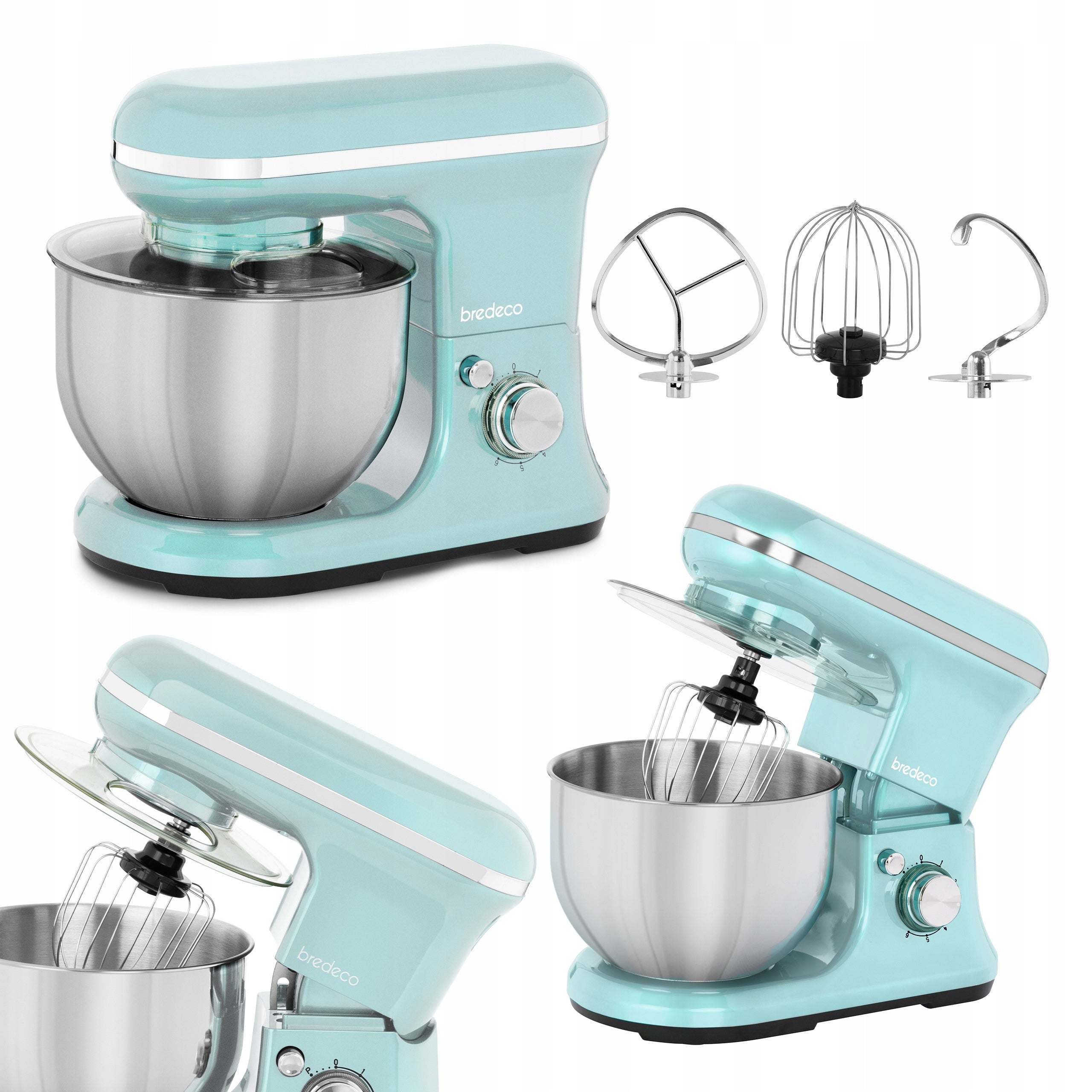 Bredeco 3in1 Schläger, hellblau 