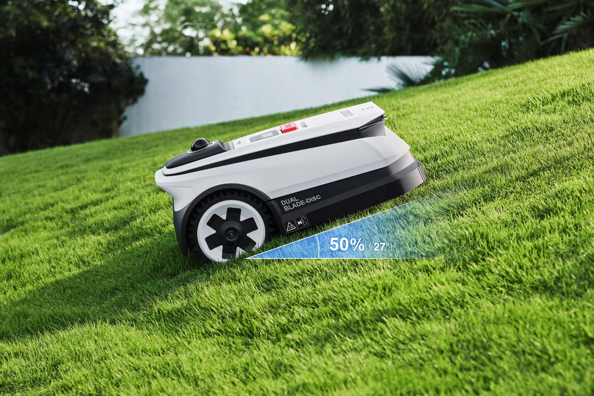 Robot mower Automatic GOAT LIDAR PRO + trimmer 1600 m2 Mowing performance 1600 m²