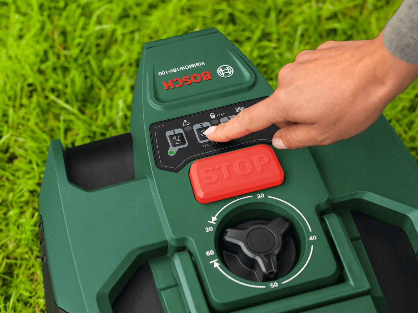 Robot mower BOSCH Visimow 18V-100 06008E1000 Without limiting wire Brand Bosch
