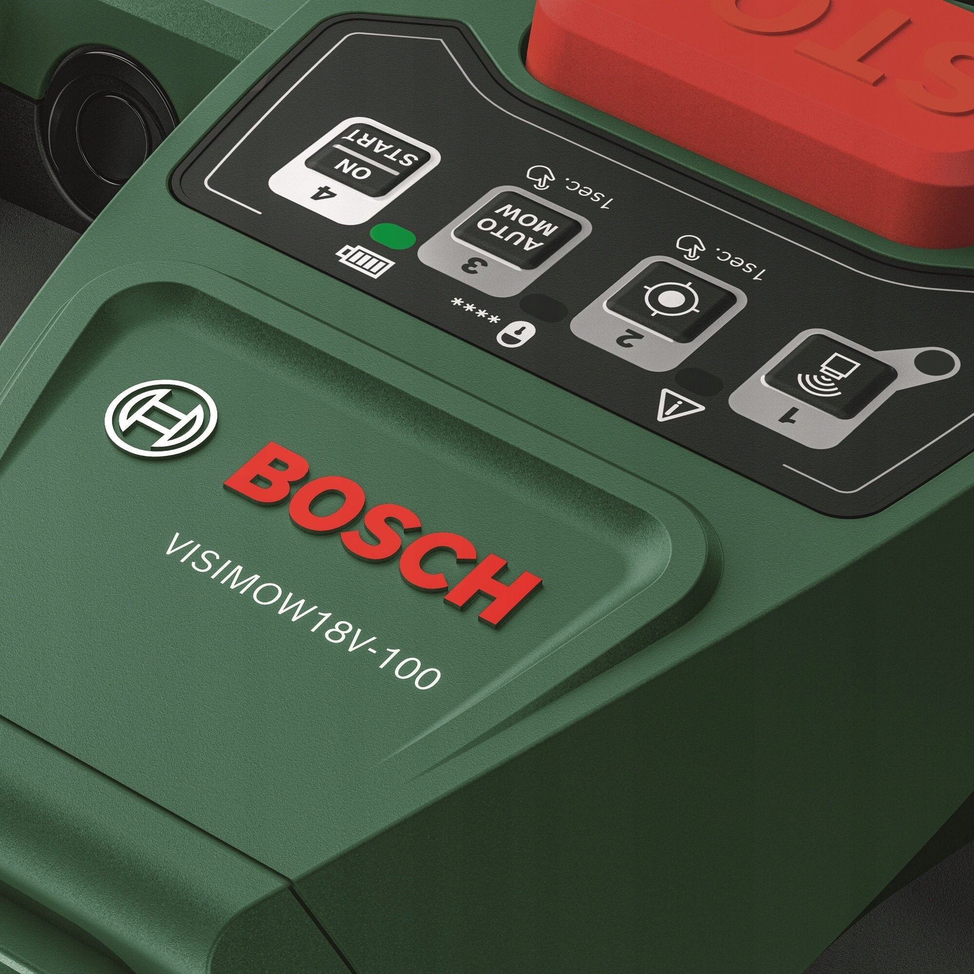 Robot mower BOSCH Visimow 18V100 -WITH BATTERY Model 18V100