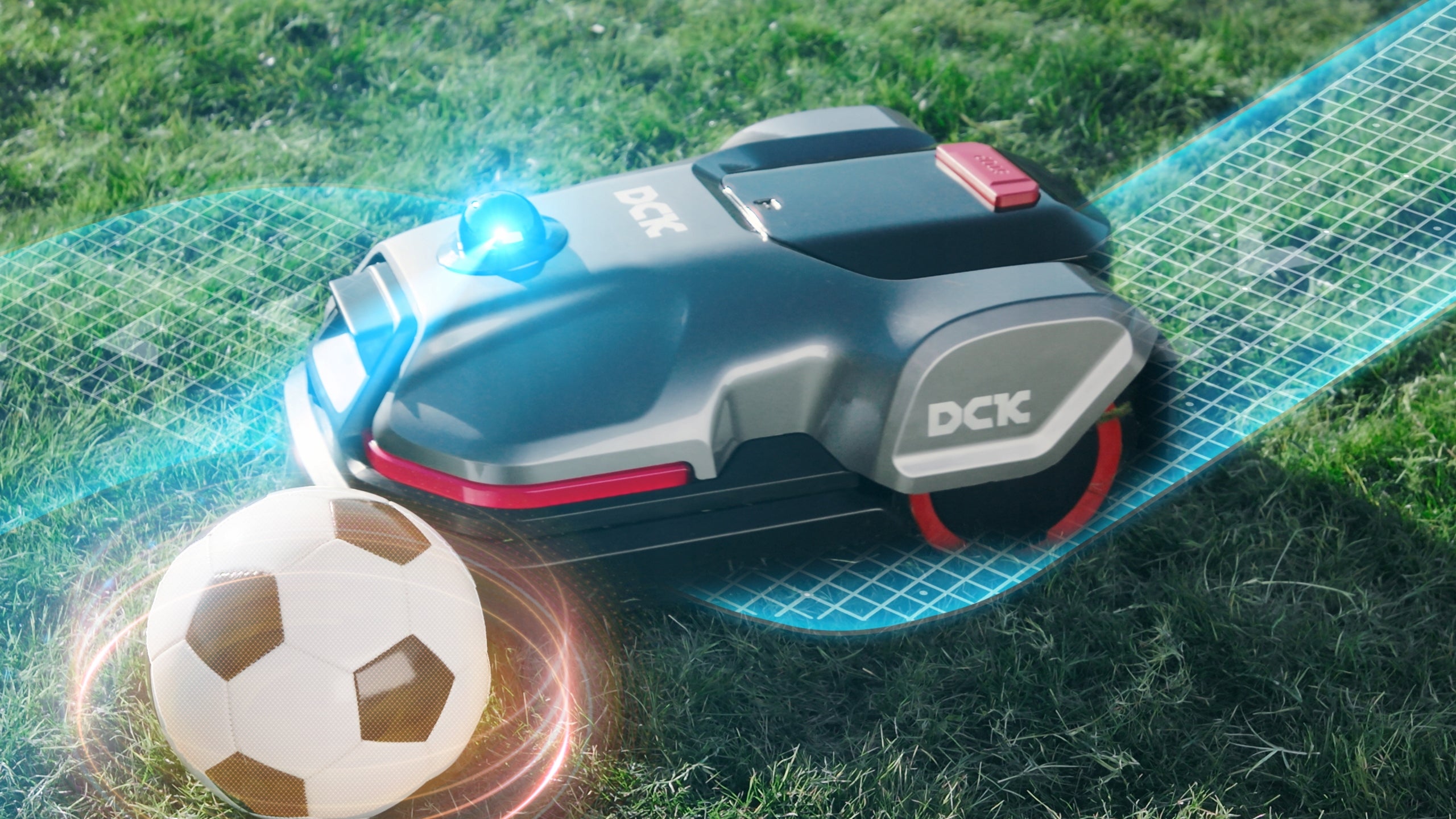 Robot mower DCK 2000m2 automatic lawn mower LiDAR 3D AiCam without cable Mowing performance 2000 m²