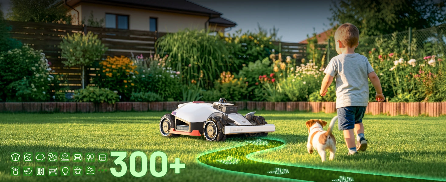 Robot mower MAMMOTION LUBA 3 AWD 1500 Lawn mower Without cable GPS AI LiDAR Manufacturer code MTLA25LU315HMEU