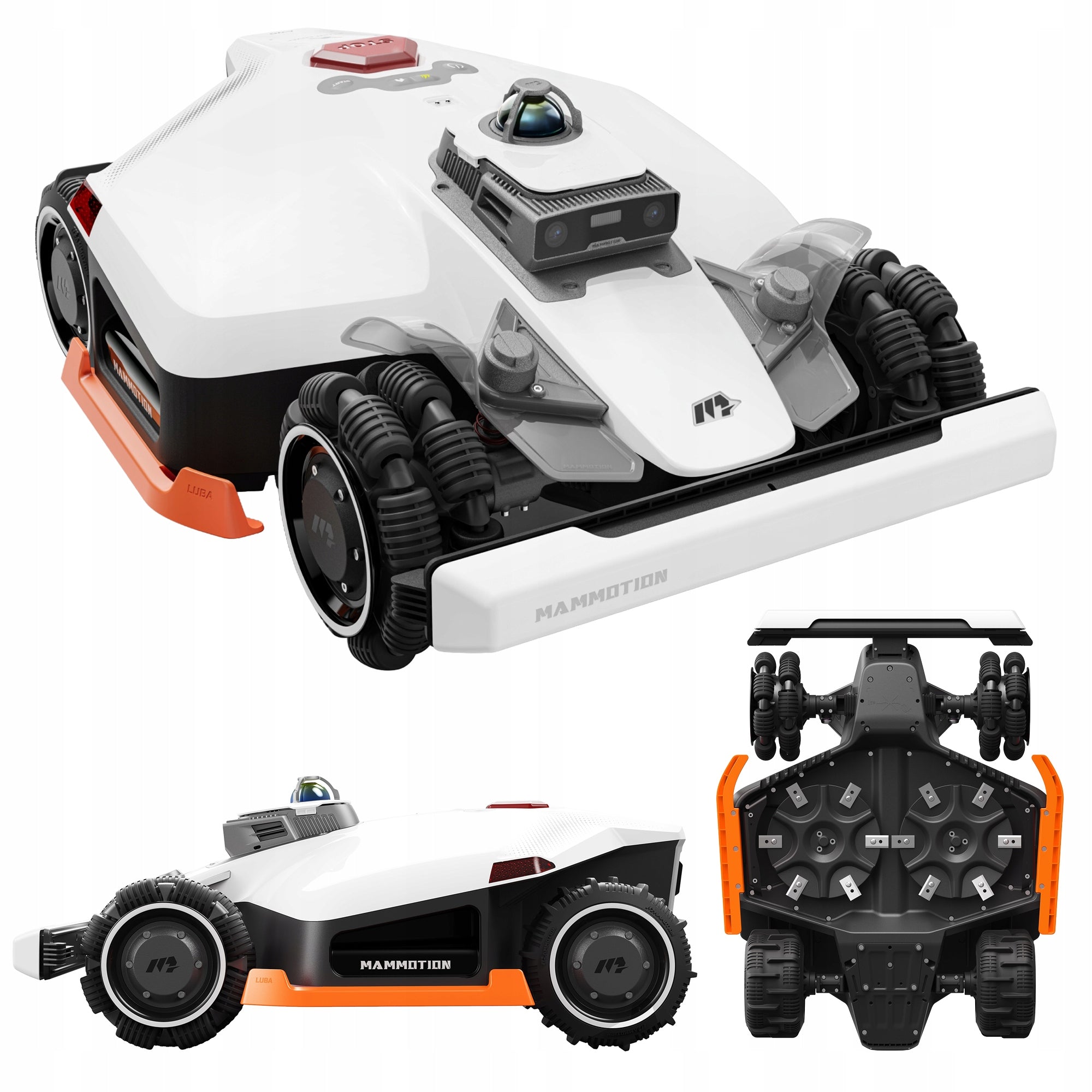 Robot mower MAMMOTION LUBA 3 AWD 5000 Lawn mower Without GPS cable nRTK LiDAR