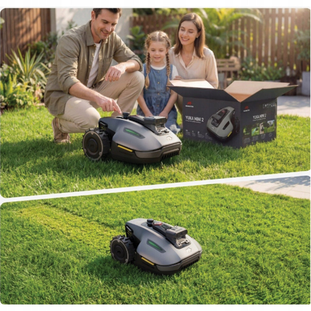 Robot mower Mammotion YUKA mini 2 800 AI Without cable up to 800m2 Mowing performance 800 m²