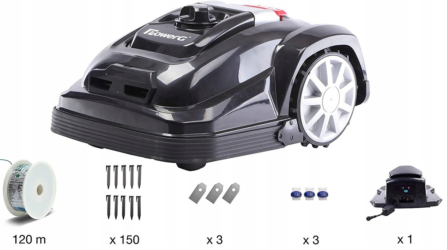 Robot mower PowerG SF600ECO 28V 800m2 self-propelled mower MEGA good Manufacturer code R800Easy
