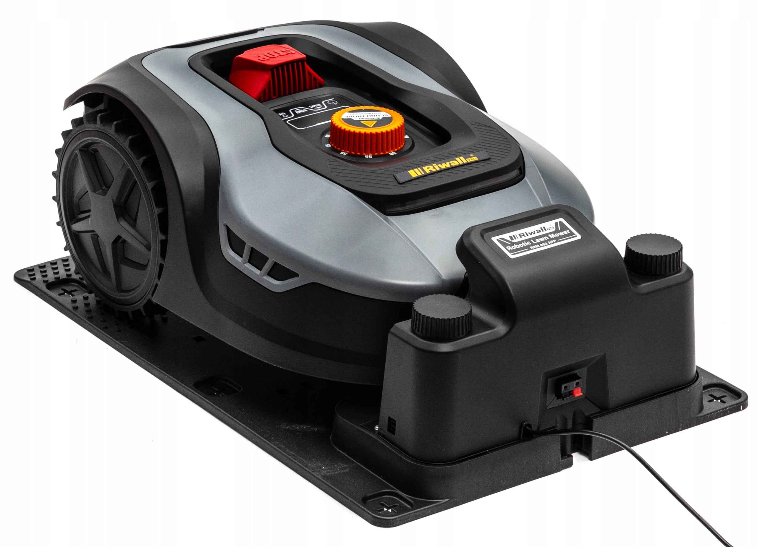 Robot mower RIWALL RRM 650 650m2 automatic lawn mower Czech Packaging status original
