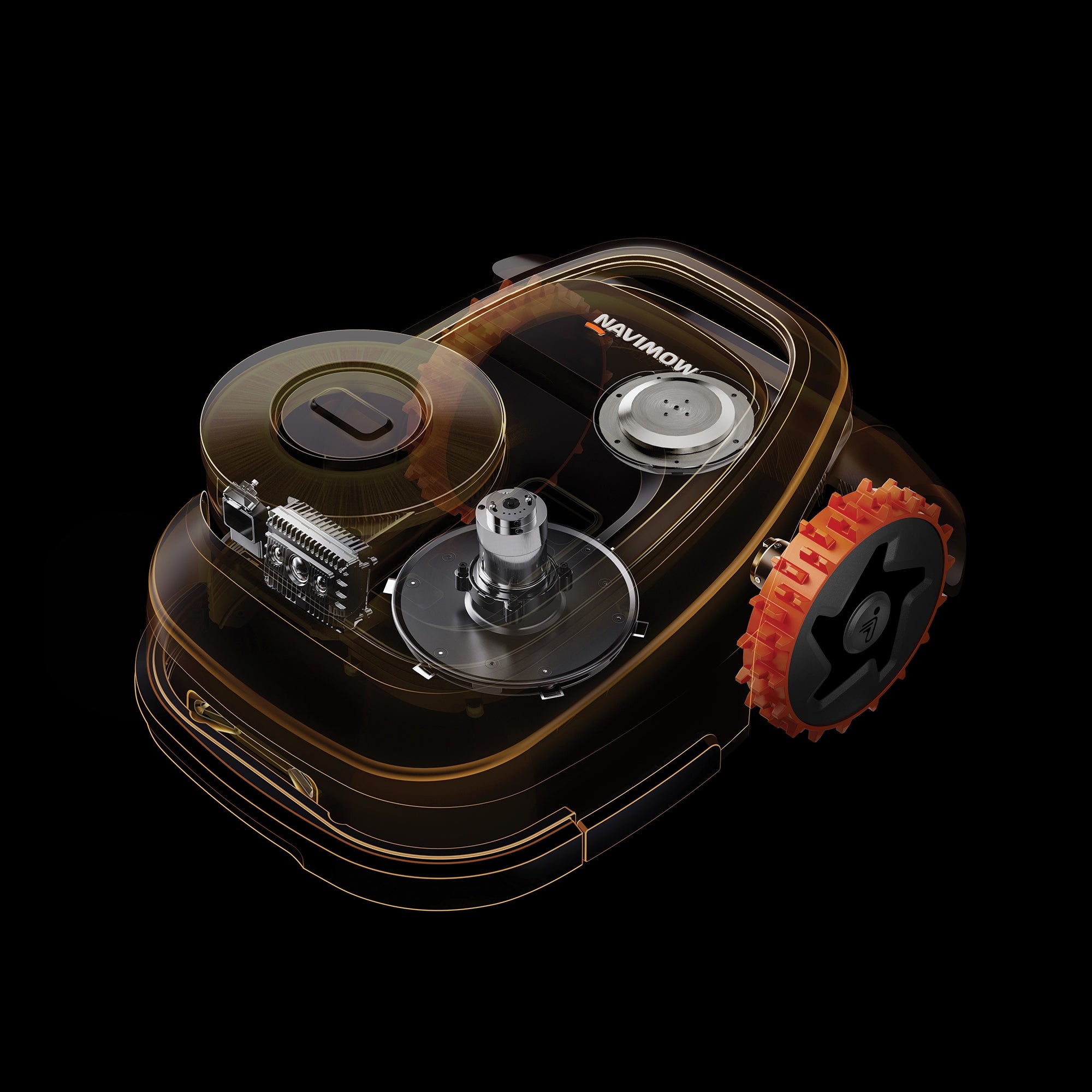 Robot mower SEGWAY NAVIMOW H206E GPS RTK Lawn mower Without cable 600 m2 Model H206E