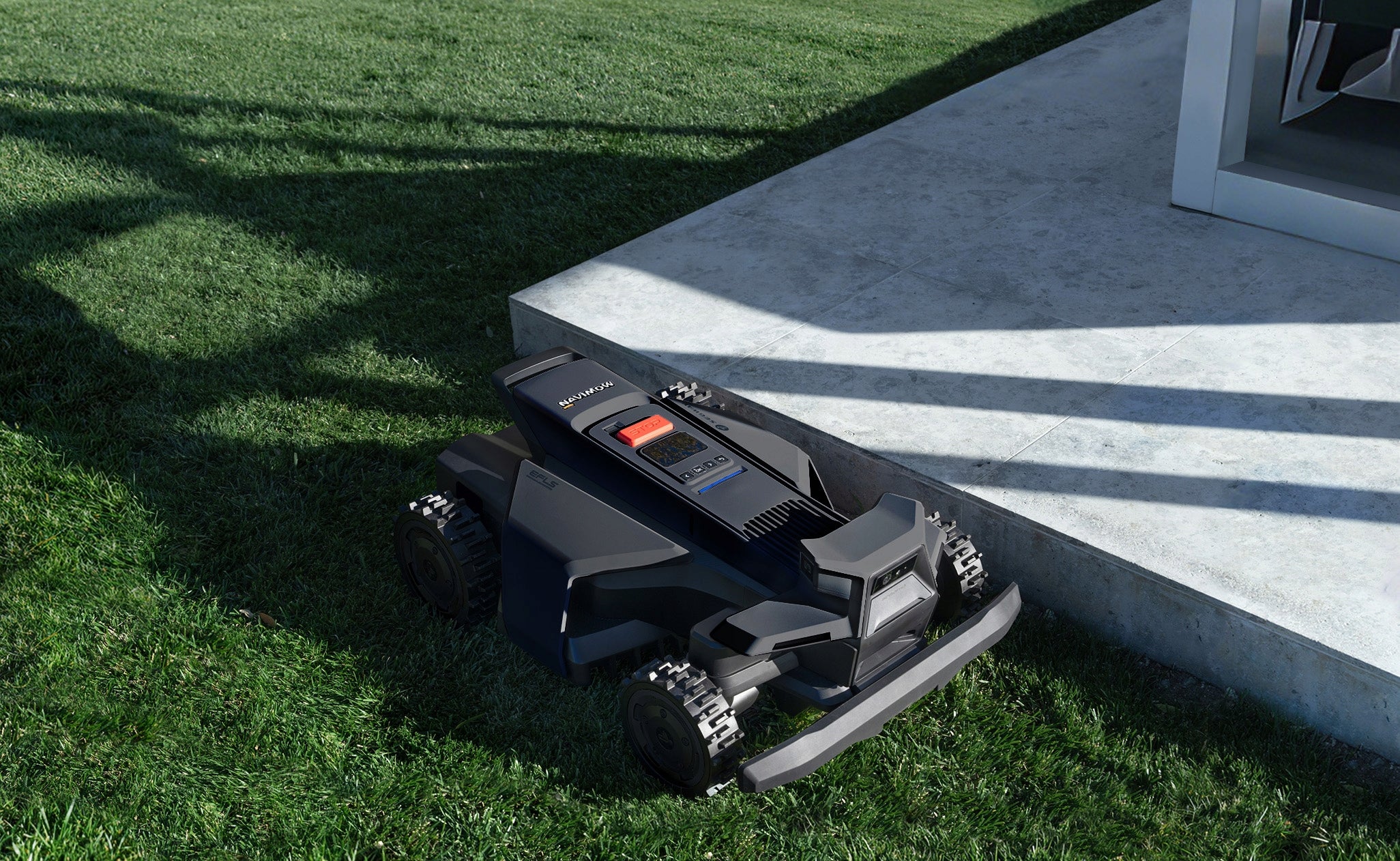 Robot mower SEGWAY NAVIMOW X450 GPS nRTK Lawn mower Without AWD cable 5000 m2 Mowing performance 5000 m²