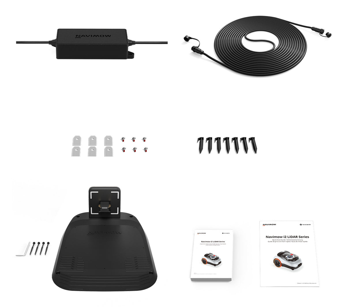 Robot mower Segway I215E series i2 Lidar automatic application Mowing performance 1500 m²