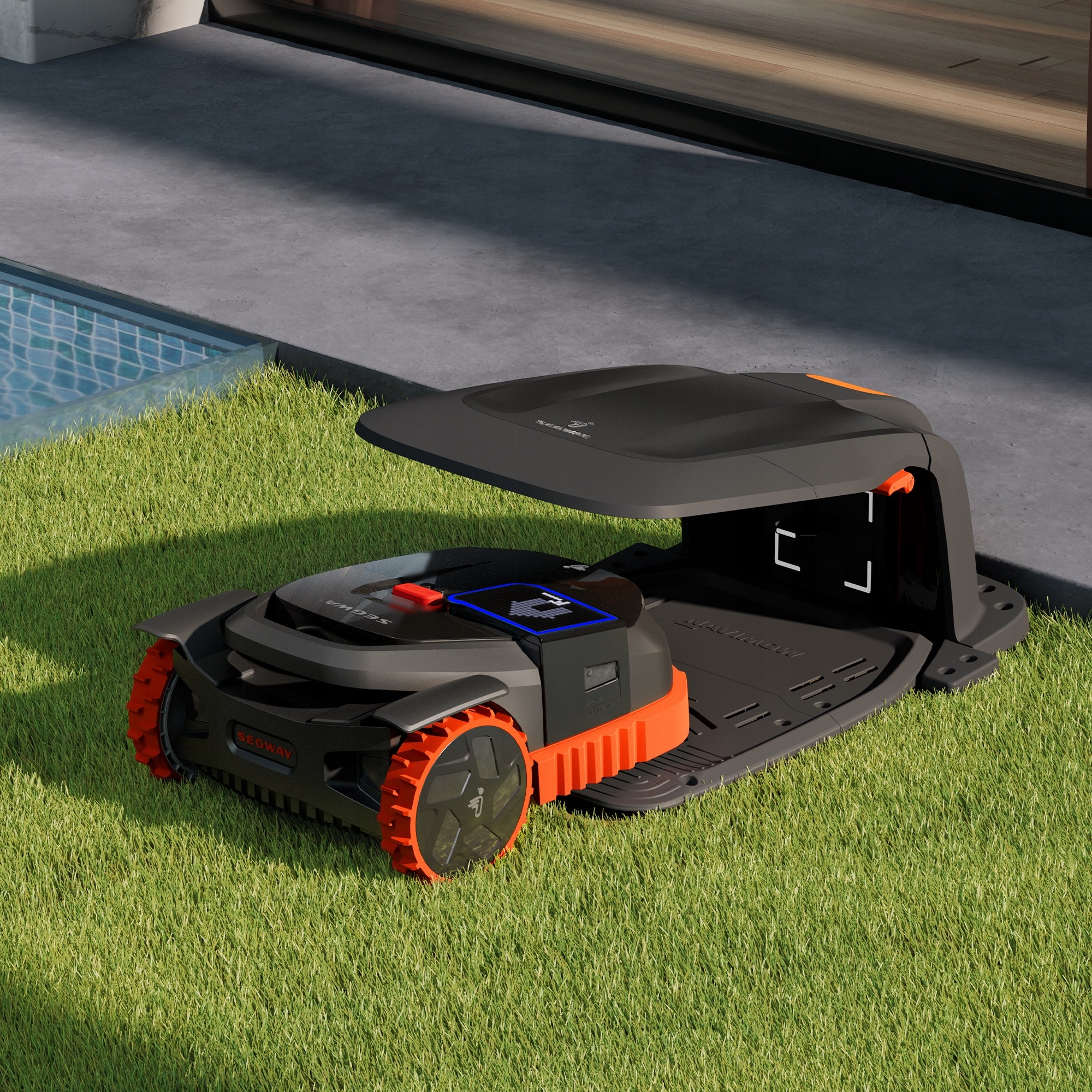 Robot mower Segway Navimow X330E GPS without cable up to 3000m2 + GARAGE FREEBIE! Manufacturer code SGW-X330E