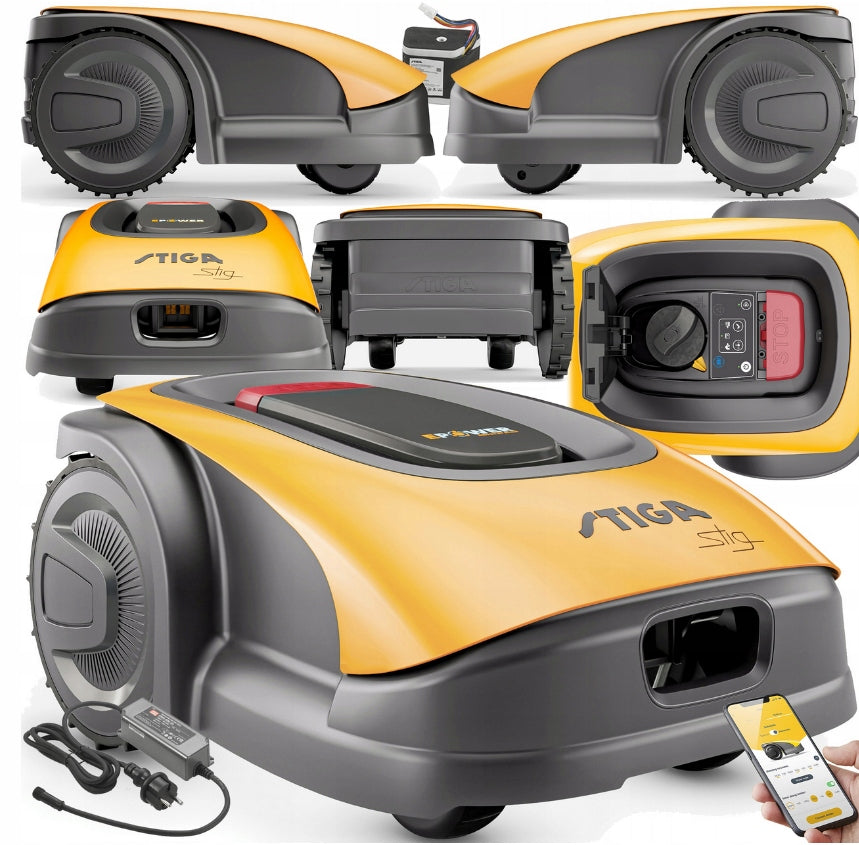 Robot mower Stiga G600 2R3101018/ST2 width mowing 18cm Manufacturer code Stig 600