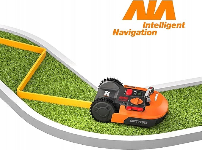 Robot mower Worx M1500 WR cutting width 22 cm Blade working time 0 hours Manufacturer code WR153E