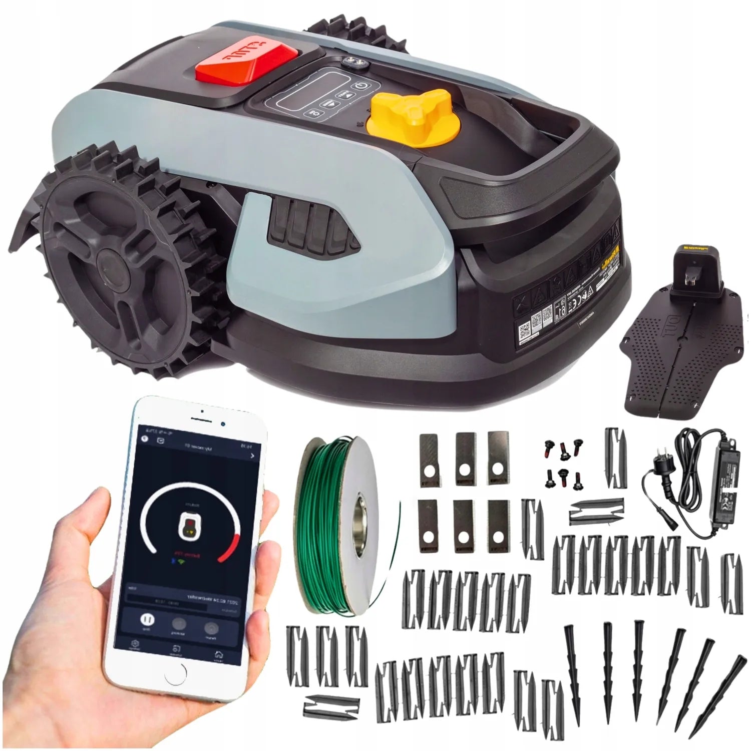 Robot mower automatic lawn mower Riwall RRM 500 APP