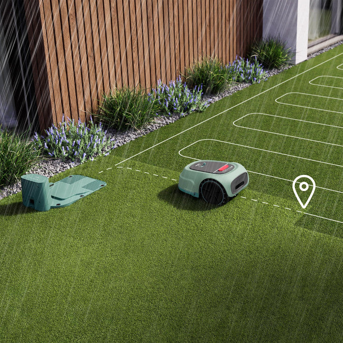 Robot mower electric cordless mower + bag Philips RSL3000/13 Mowing height adjustment range 6–6 cm