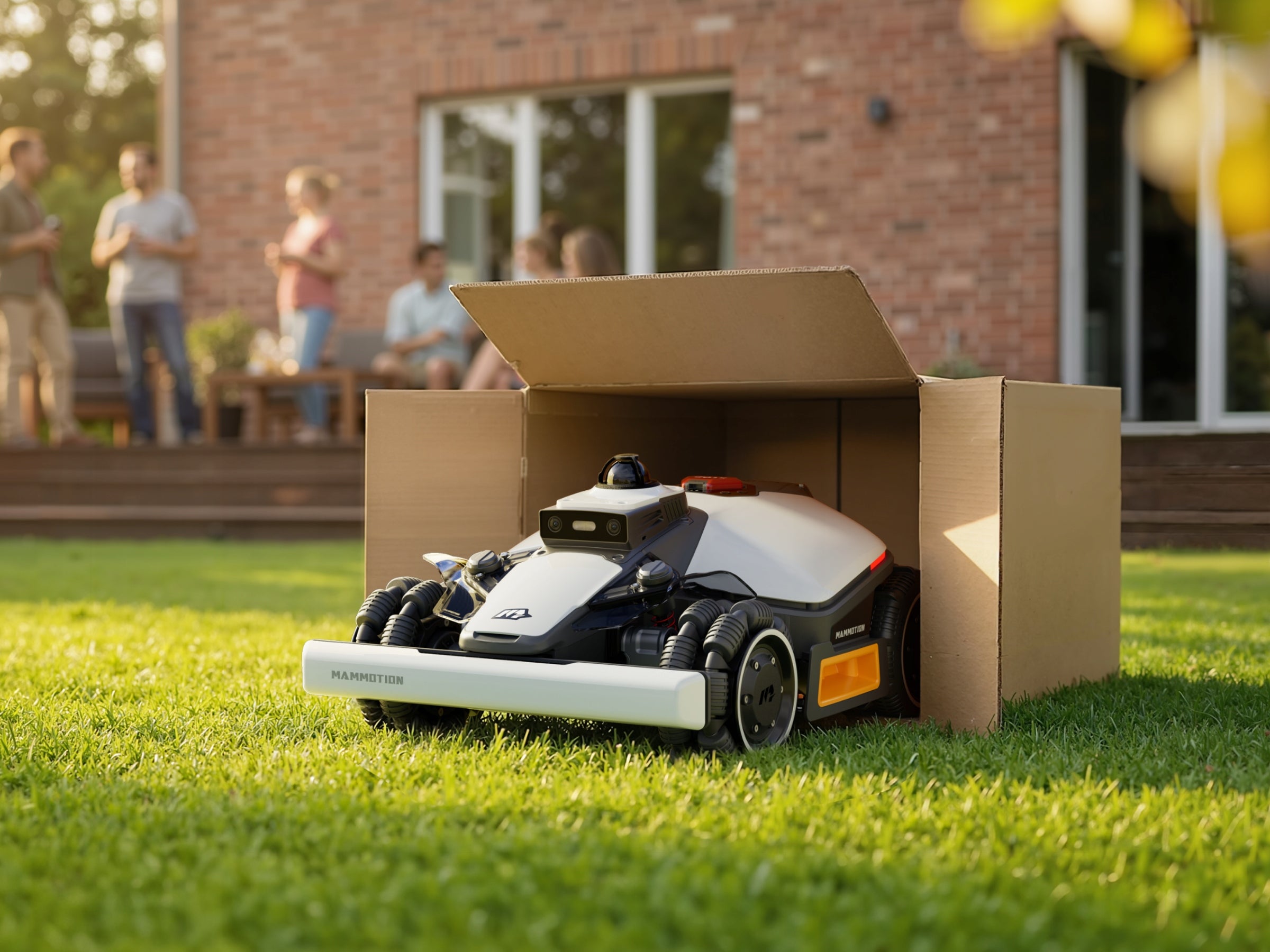 Robot mowing Mammotion LUBA mini 2 AWD cutting width 20 cm Mowing width 20 cm