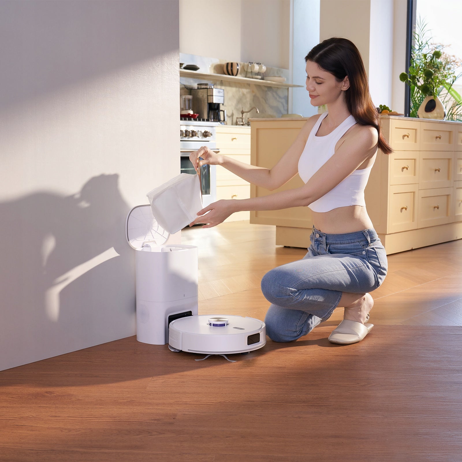 Robot sprzątający NARWAL Freo S mopujacy i odkurzacz + stacja 8000pa Model robot sprzatajacy Narwal Freo S