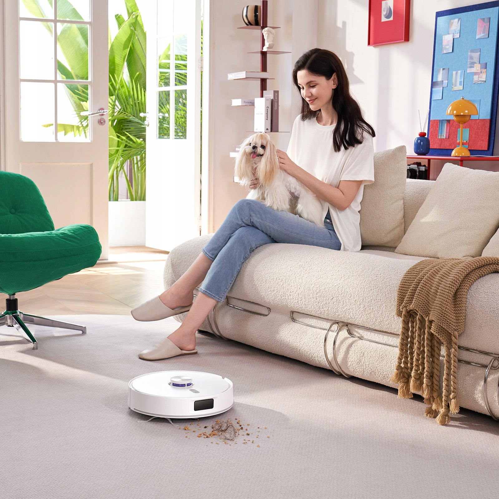 Robot sprzątający NARWAL Freo S mopujacy i odkurzacz + stacja 8000pa Wireless operating time 150 min