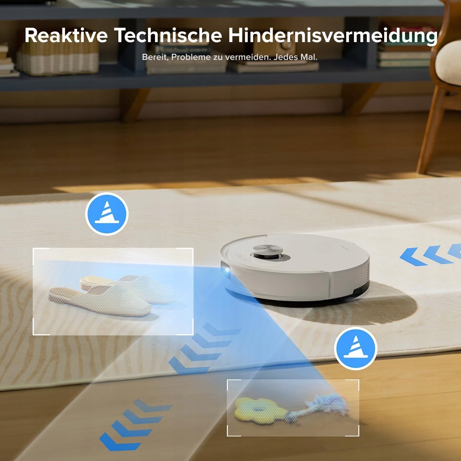 Robot sprzątający Roborock Q10 S5+ biały Manufacturer code RRA0TAL+AED09HRR