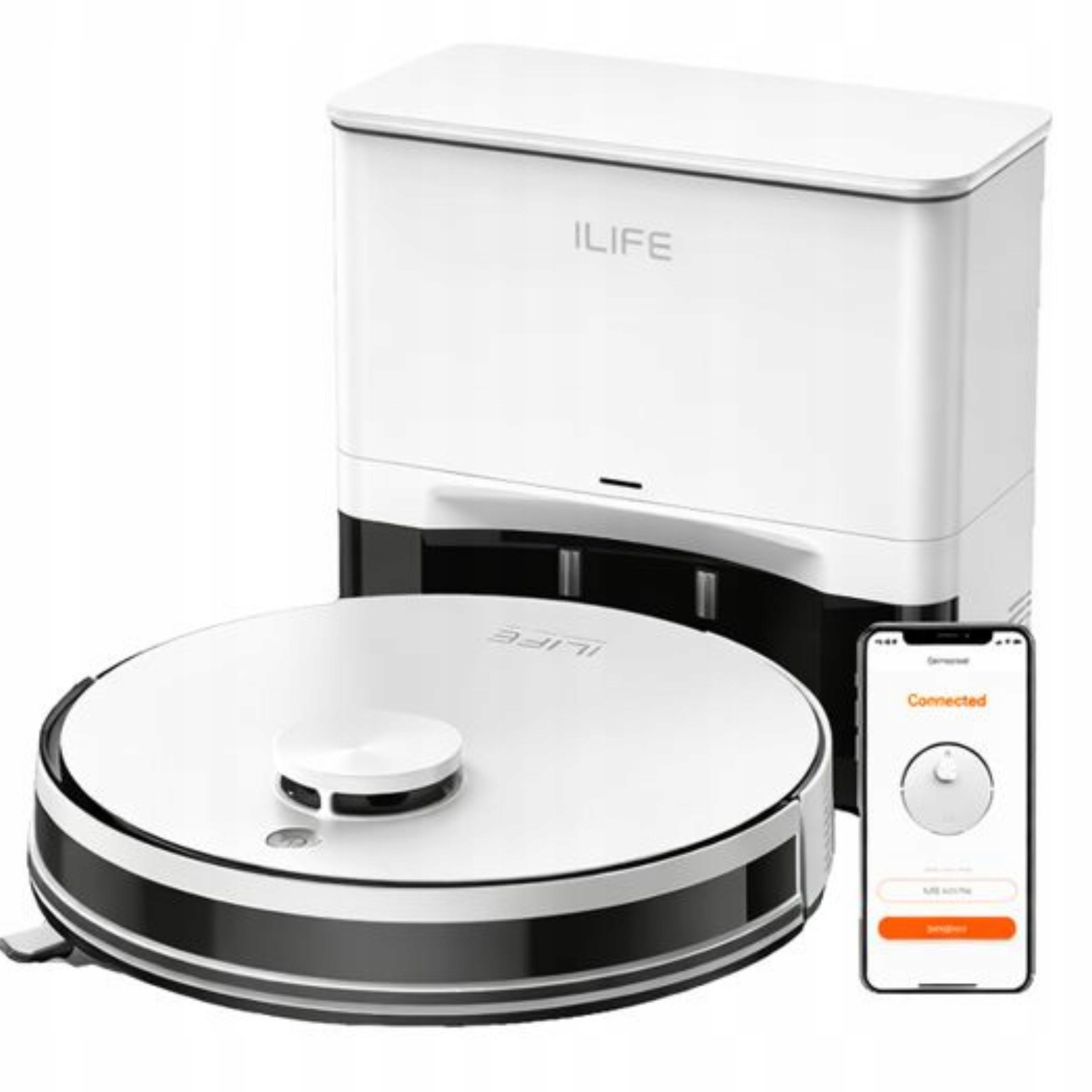 Robot sprzątający iLife A30 Pro LiDAR 5000Pa Dominant color white