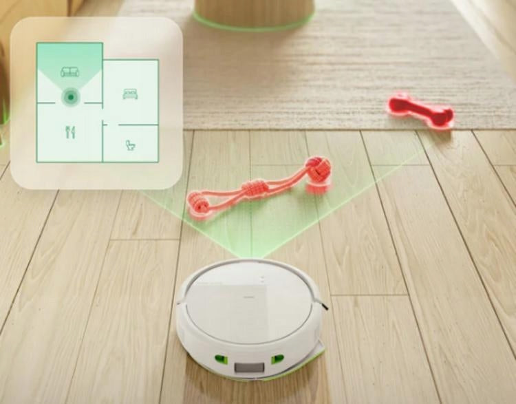 Robot vacuum cleaner and mopping IROBOT Roomba 115 Combo White Brand iRobot