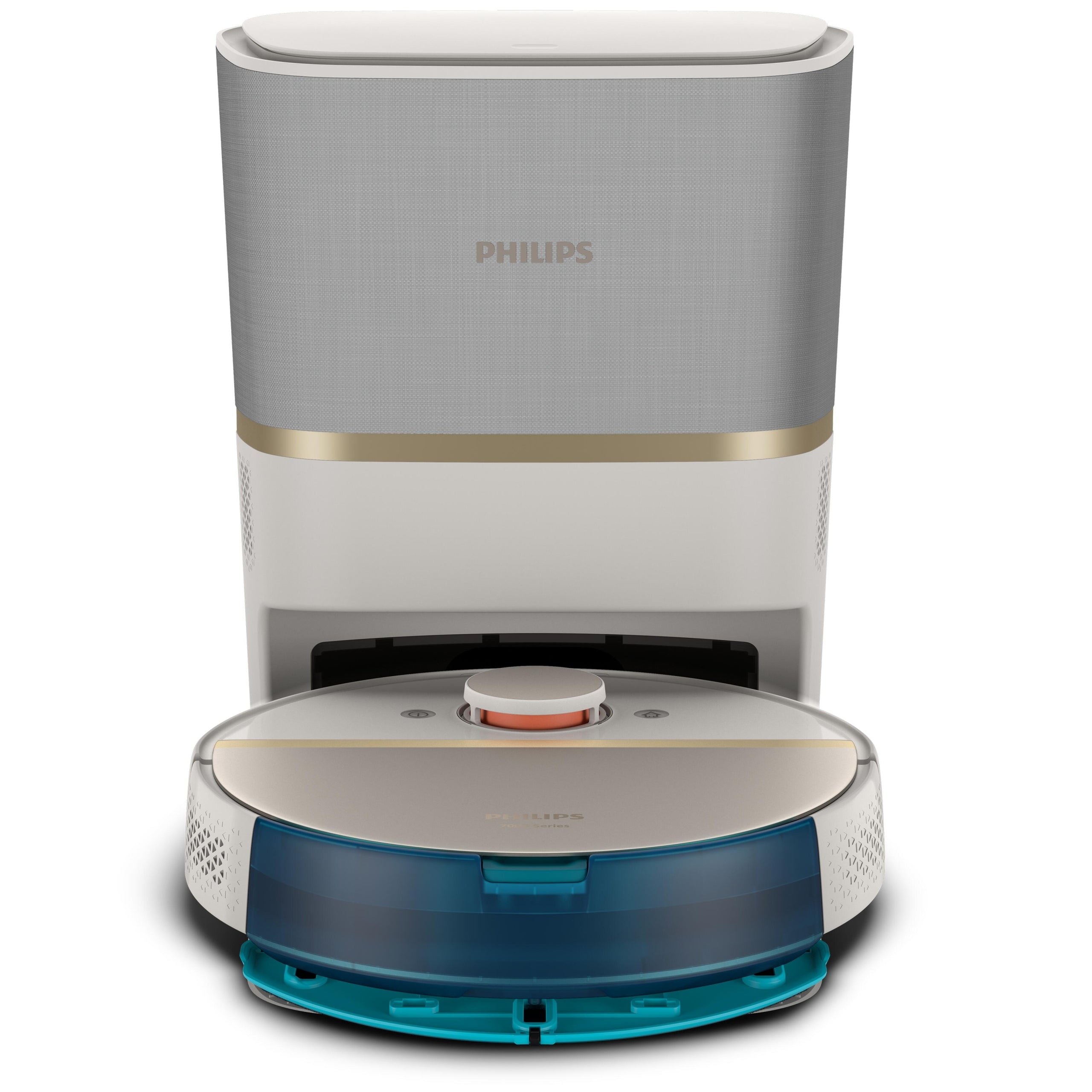 Robot vacuuming and mopping PHILIPS XU7100/02 Series Aqua 7000 White and gold Brand Philips