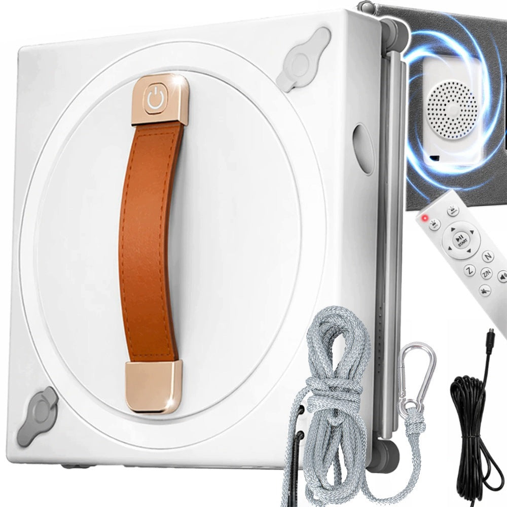 Robot window cleaner automatic window washer 5000Pa + 4 MOPS SET XXL
