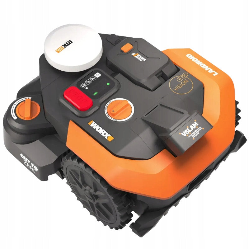 Robot without cable Worx Vision Cloud RTK V-SLAM 800 m² WR308Ece