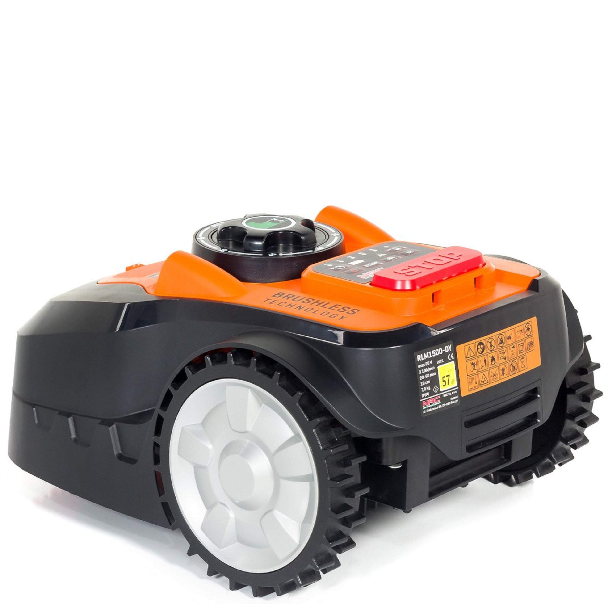Robotic lawn mower NAC RLM1500-DY 1500 m2 Smart Wi-Fi Series RLM1500-DY