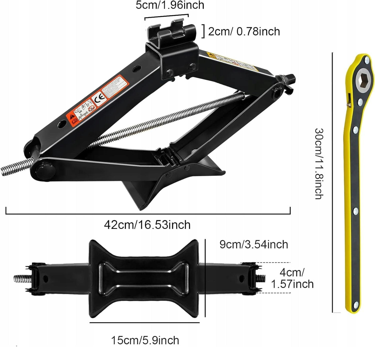 Robust Axoten QianJingDing 3T Car Lift Minimum lifting height 100 mm