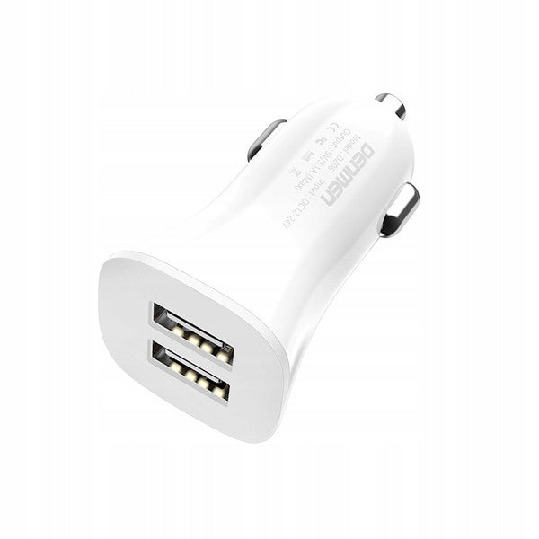 Robust car charger with USB type C cable Denmen 3100 mA Manufacturer code 31292