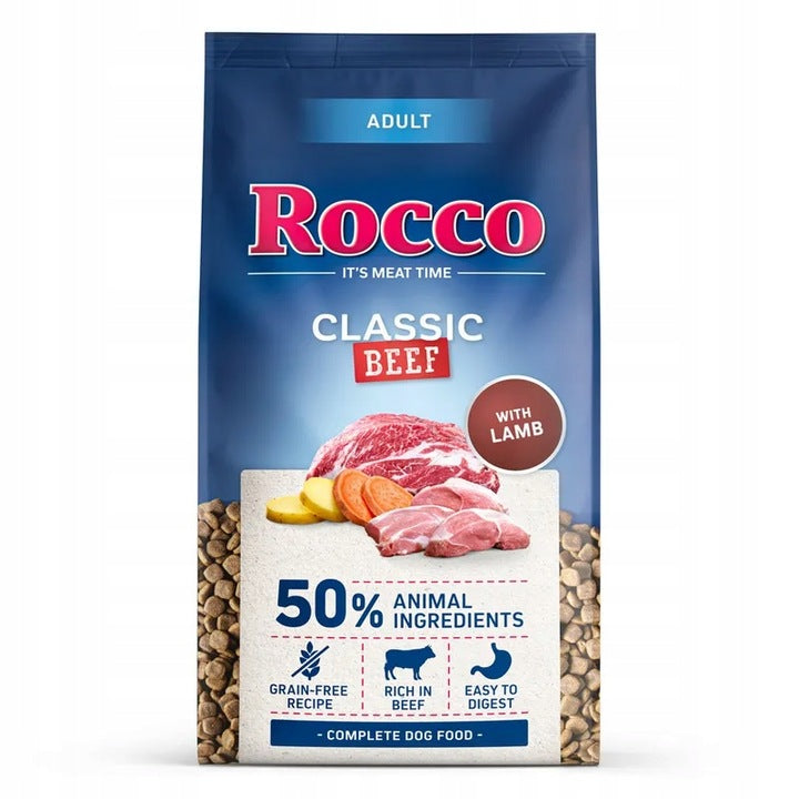 Rocco Adult Classic, beef with lamb 10 kg