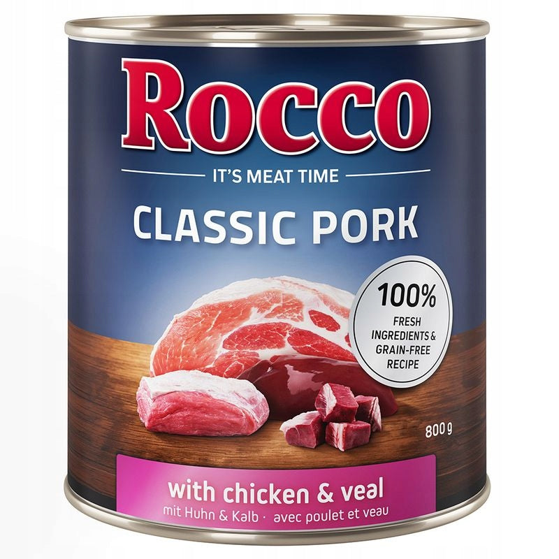Rocco Classic Pork - Pork with chicken and veal 6 x 800g Manufacturer code 4062911042261