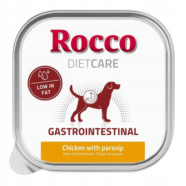 Rocco Gastro Intestinal Chicken Tray Pasternak Wet Dog Food 150 g